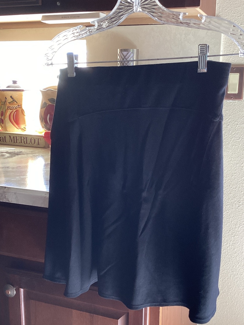 Max Edition Black A-Line Skirt